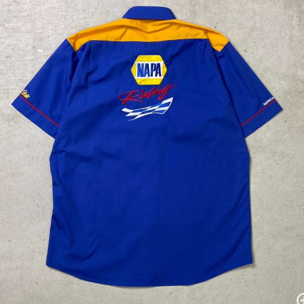 NAPA Racing Short Sleeve Button Down